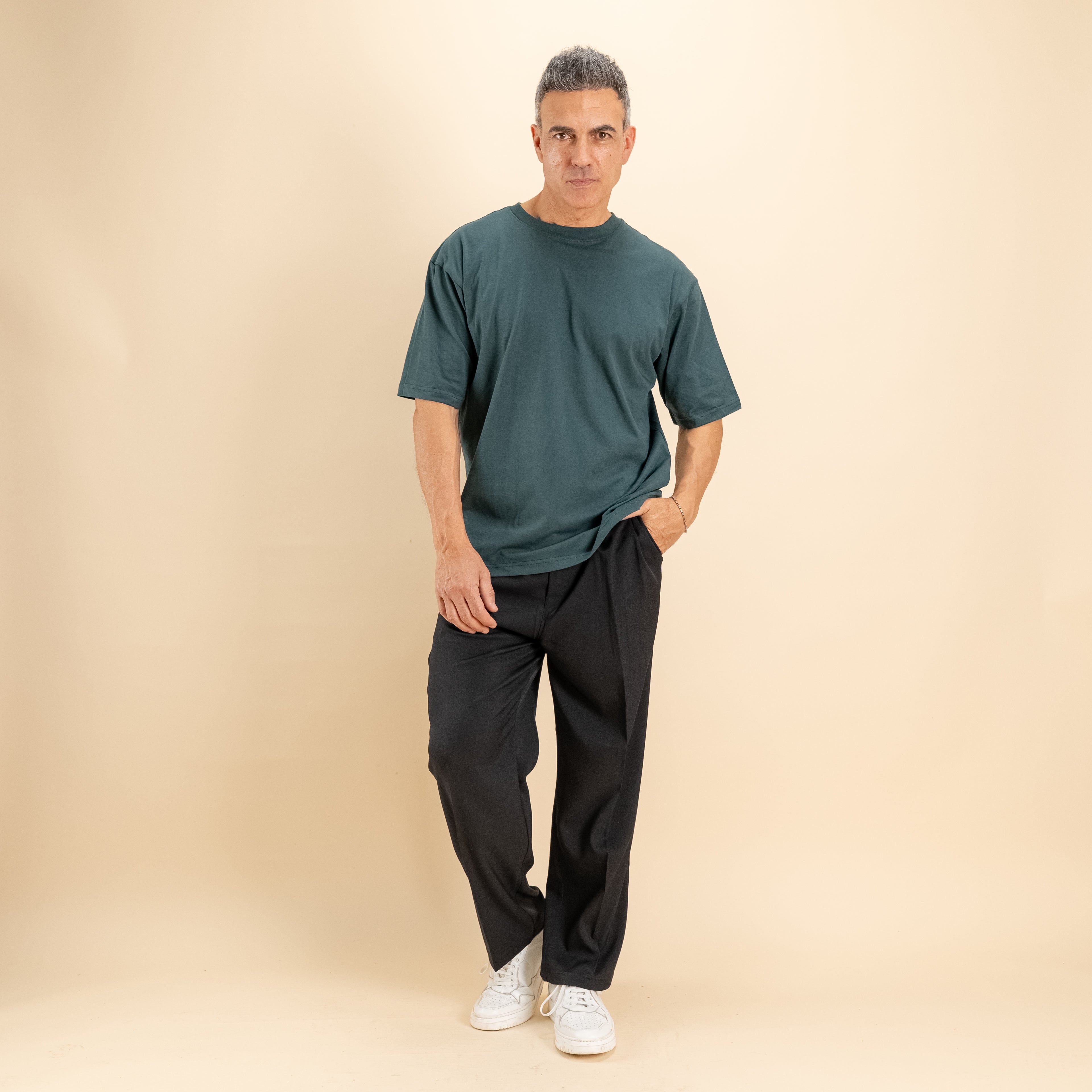 T-shirt comfy fit - Verde