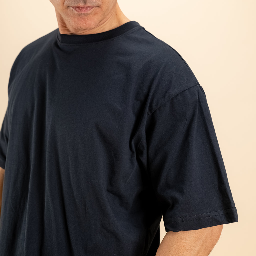 T-shirt comfy fit - Nero