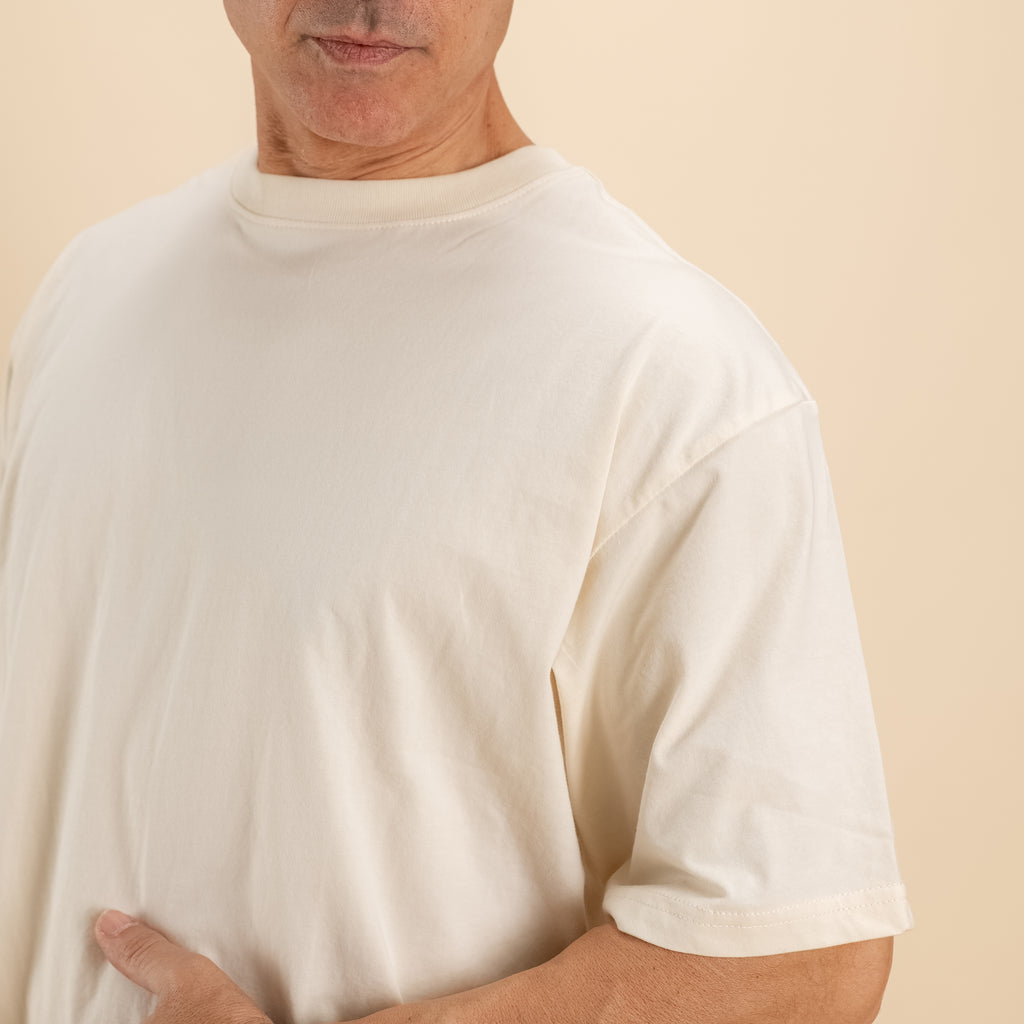 T-shirt comfy fit - Avorio
