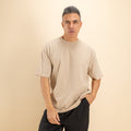 T-shirt comfy fit - Beige
