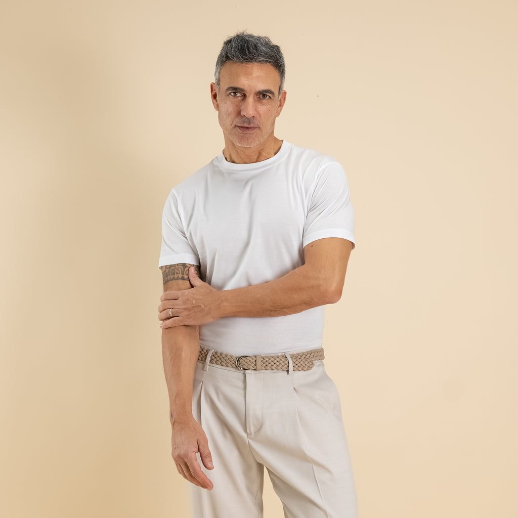Camiseta isla escocesa - Blanco