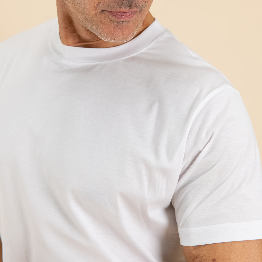 Camiseta isla escocesa - Blanco