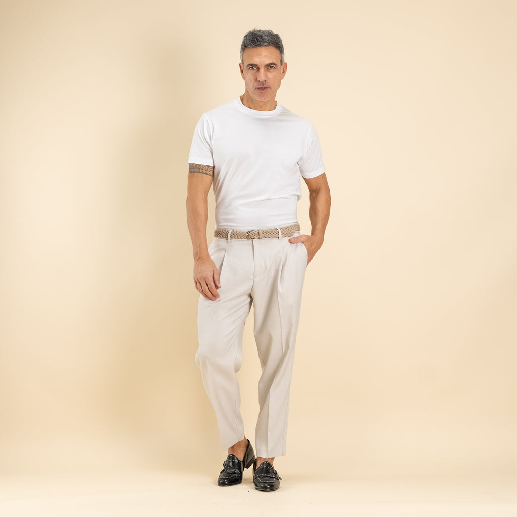Camiseta isla escocesa - Blanco