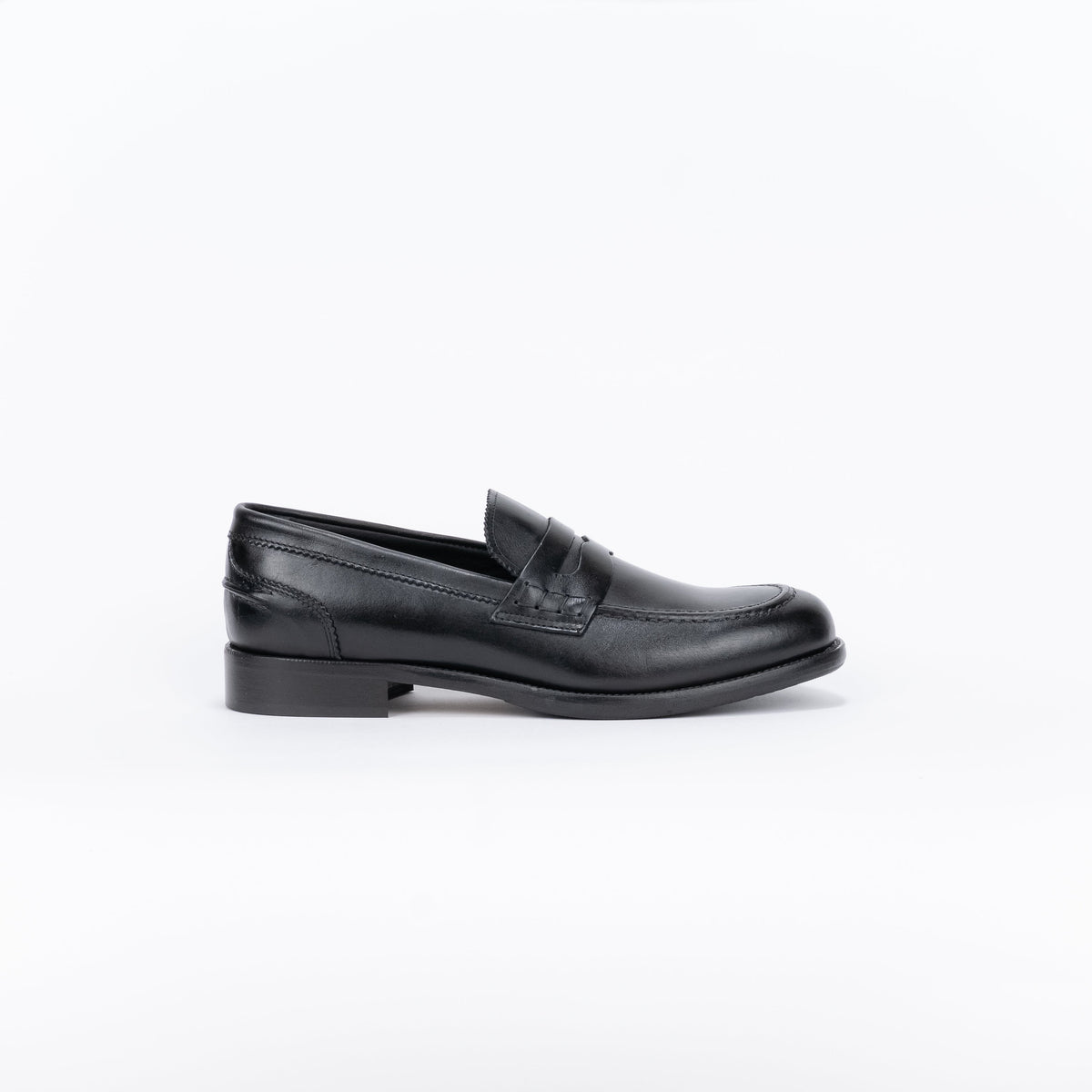 Mocassino Penny in Pelle - Nero