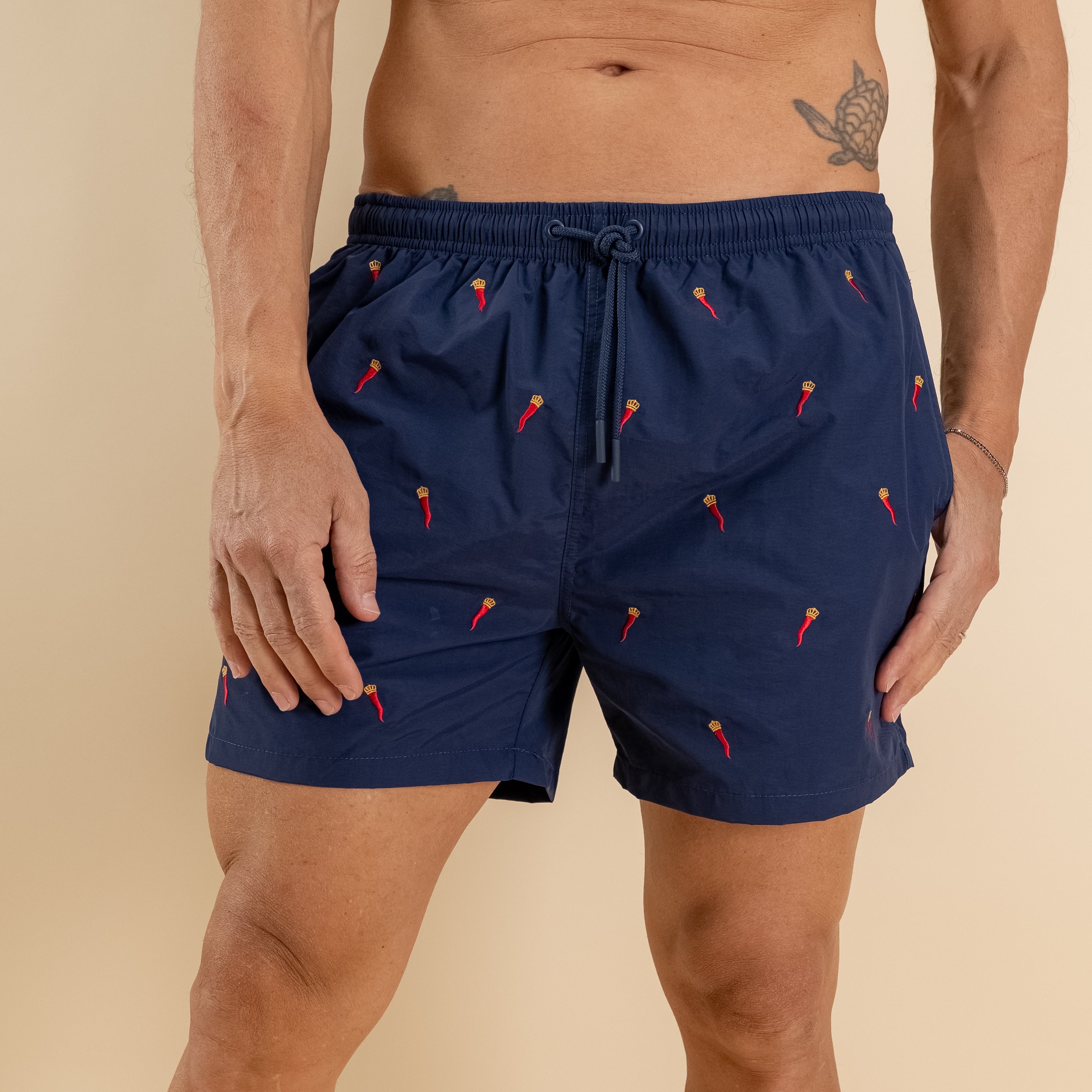 Costume da bagno a fantasia - Blu