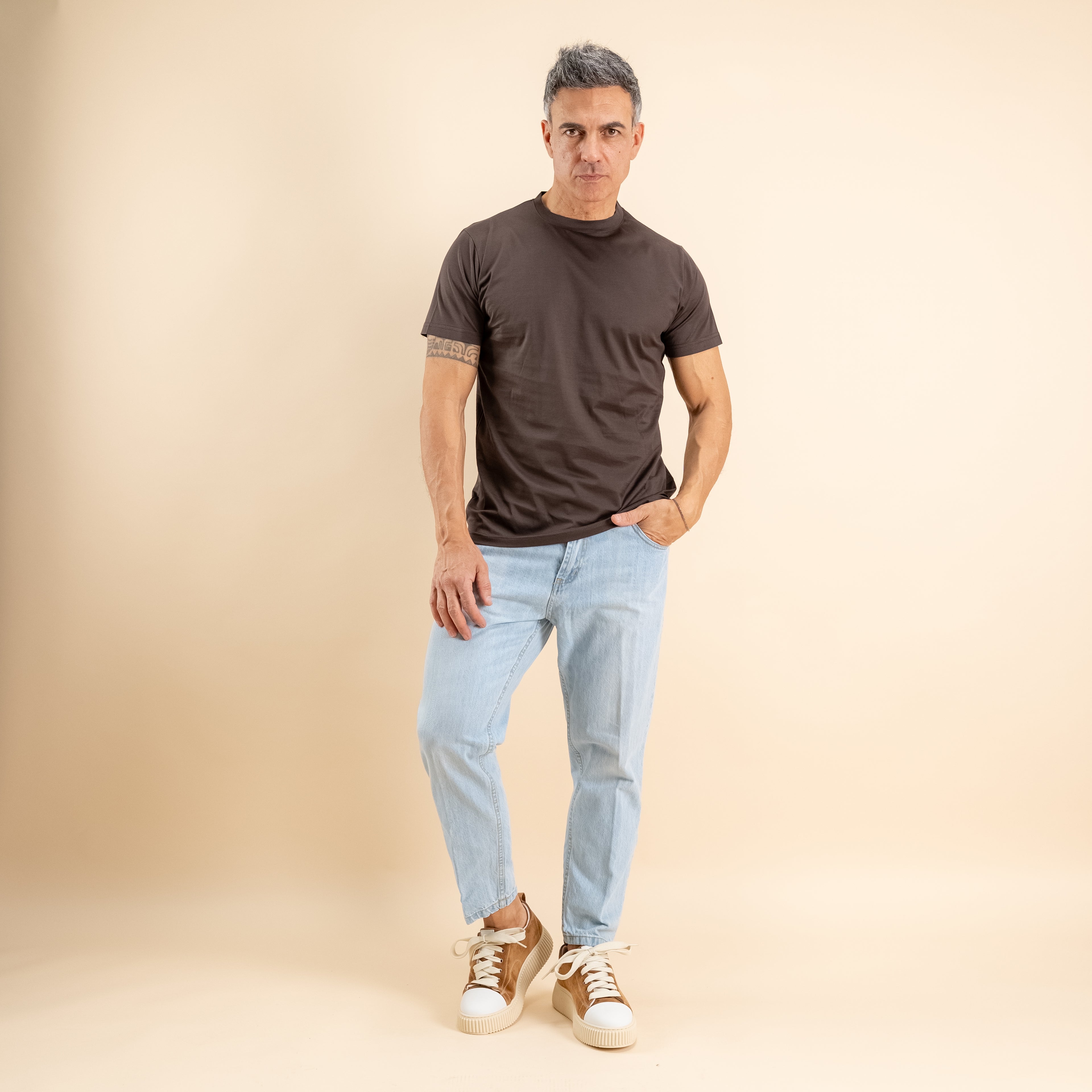 Camiseta isla escocesa - Blanco