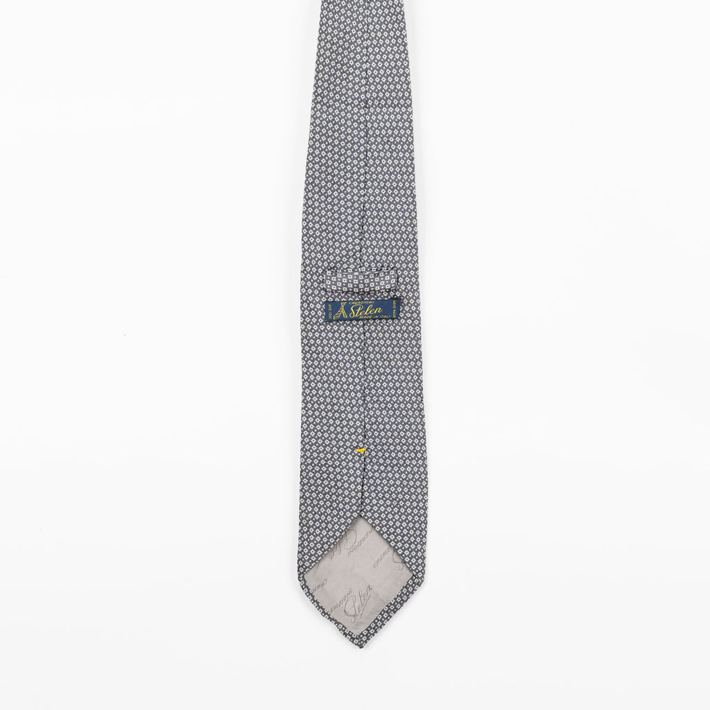Cravatta fantasia Geometrica Ornamentale - 100% Seta