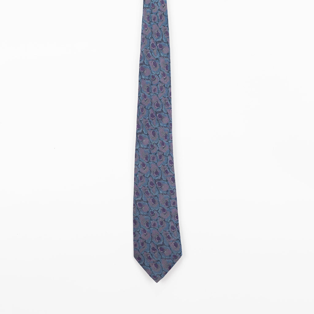 Cravatta fantasia Paisley  - 100% Seta
