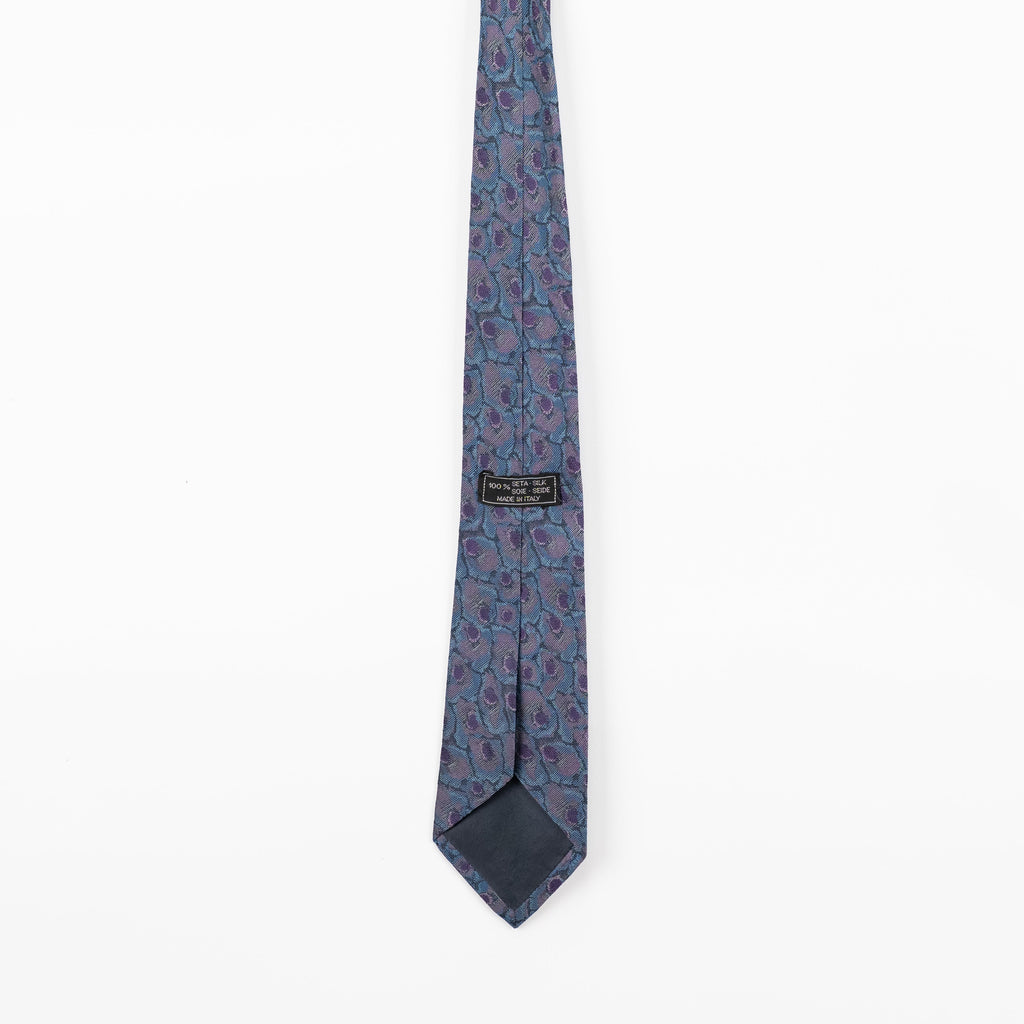 Cravatta fantasia Paisley  - 100% Seta