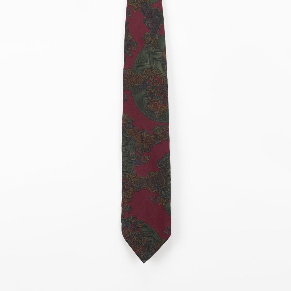 Cravatta fantasia Paisley  - 100% Seta