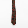 Cravatta Vintage fantasia Paisley 100% Seta