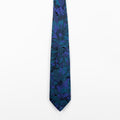 Cravatta Vintage fantasia Floreale 100% Seta