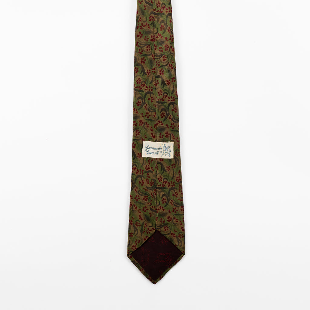 Cravatta Vintage fantasia Floreale