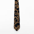 Cravatta Vintage fantasia Floreale 100% Seta