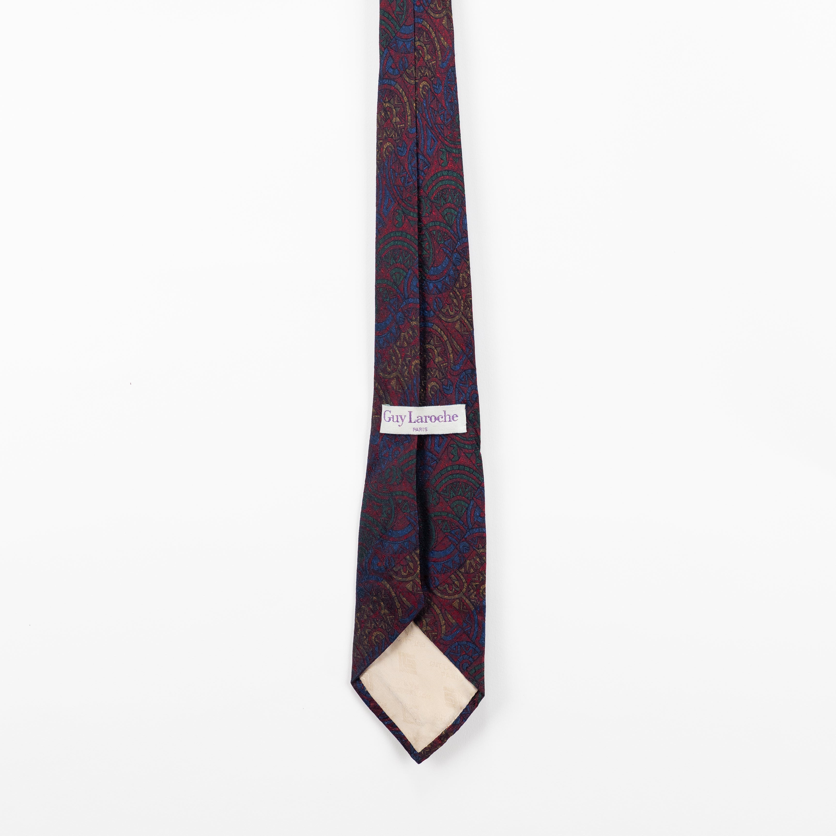 Cravatta Vintage fantasia Geometrica Ornamentale