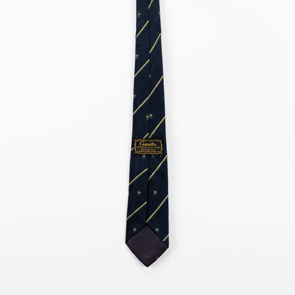Cravatta Vintage fantasia Stampe 100% Seta