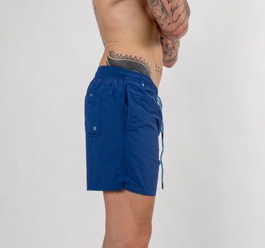 Costume boxer con laccio - Blu