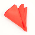 Solid Color Pocket Square - Red 