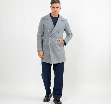 Cappotto doppiopetto - Grigio