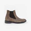 Suede ankle boot - Dove Grey