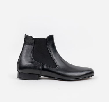 Stivaletto in pelle - Nero