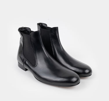 Stivaletto in pelle - Nero