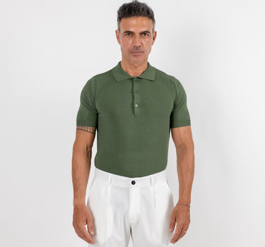 Polo classica - Verde Militare