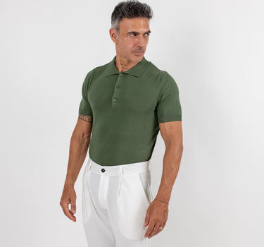 Polo classica - Verde Militare