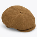 Corduroy flat cap - Beige