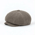 Schiebermütze in Cordoptik - Taupe