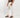 Pantalaccio comfy in misto lino - Bianco