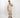 Coordinato in misto lino con casacca - Beige