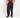 Pantalone con pinces frontali - Nero