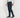 Pantalone classico con pinces - Blu