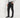 Pantalone classico con pinces - Nero