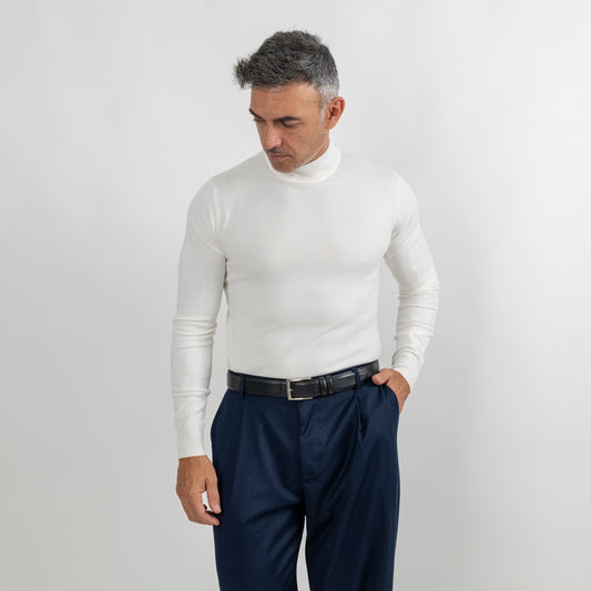 Dolcevita Mezzo Collo - Bianco