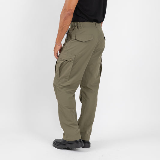 Pantalone cargo drappeggiato - Verde Militare
