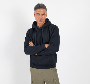 Felpa con lacci - Nero
