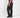 Pantalone cargo drappeggiato - Nero