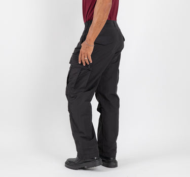 Pantalone cargo drappeggiato - Nero