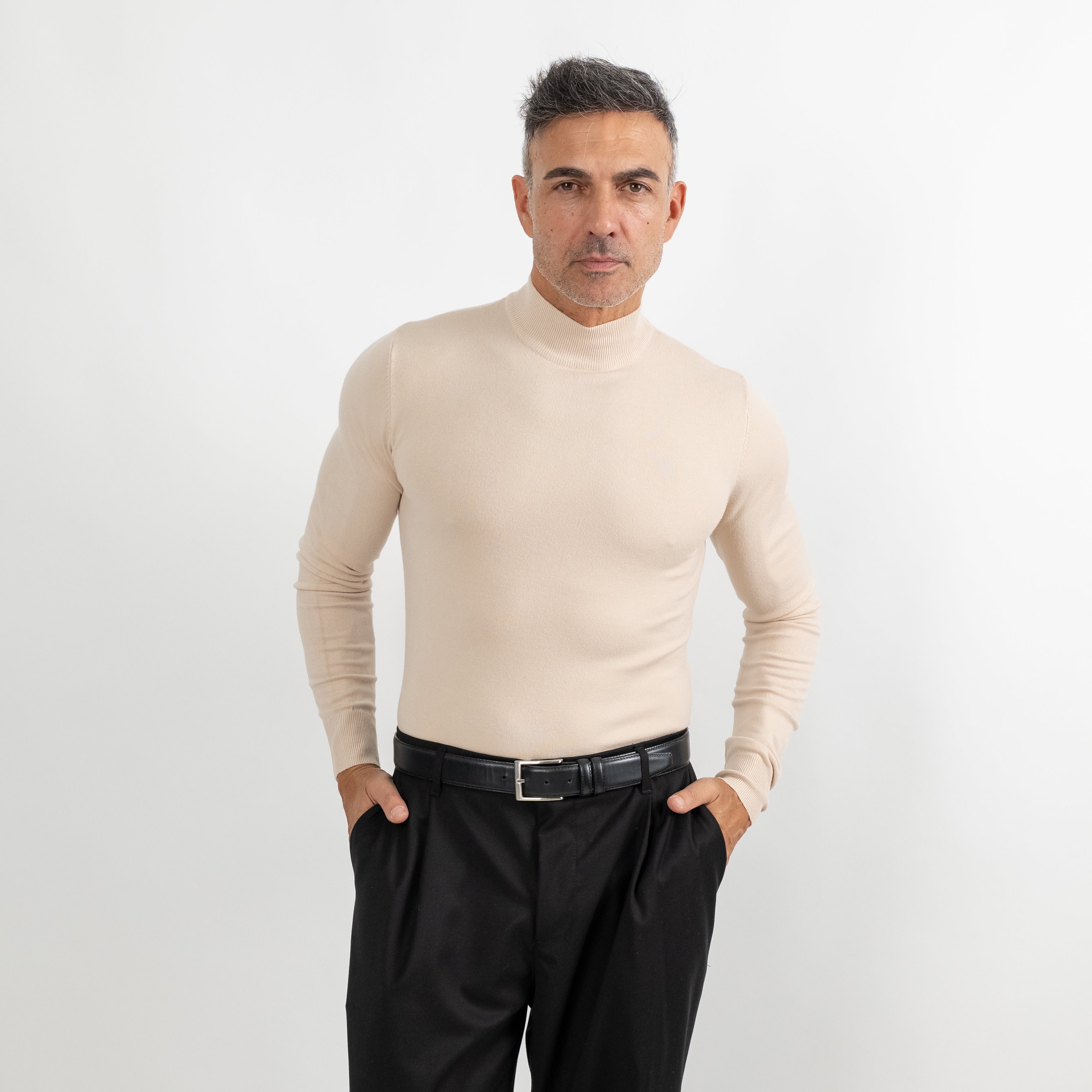 Dolcevita Mezzo Collo - Beige