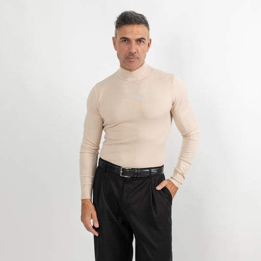 Dolcevita Mezzo Collo - Beige