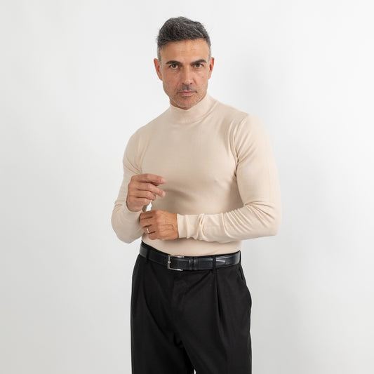 Dolcevita Mezzo Collo - Beige
