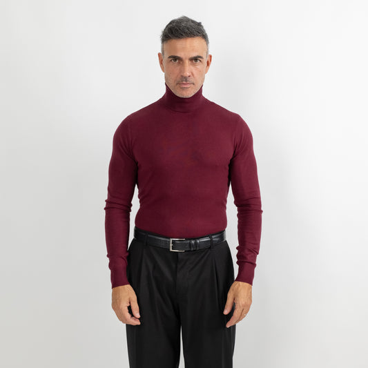 Dolcevita collo alto - Bordeaux