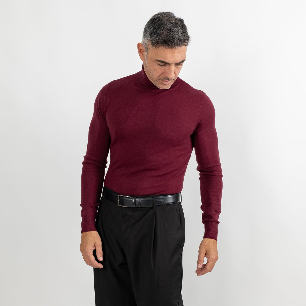 Dolcevita collo alto - Bordeaux