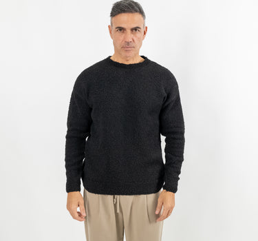 Maglione bouclé - Nero