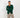 Cardigan in misto lana con bottoni - Verde Bosco
