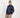 Polo oversize punto milano - Blu