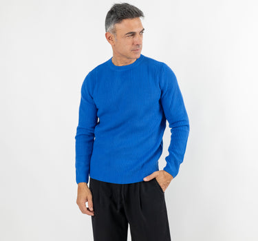 Maglione girocollo - Blu Royal