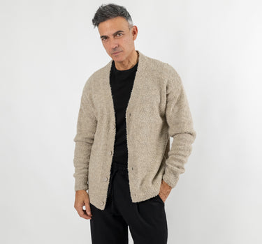 Cardigan bouclé - Beige